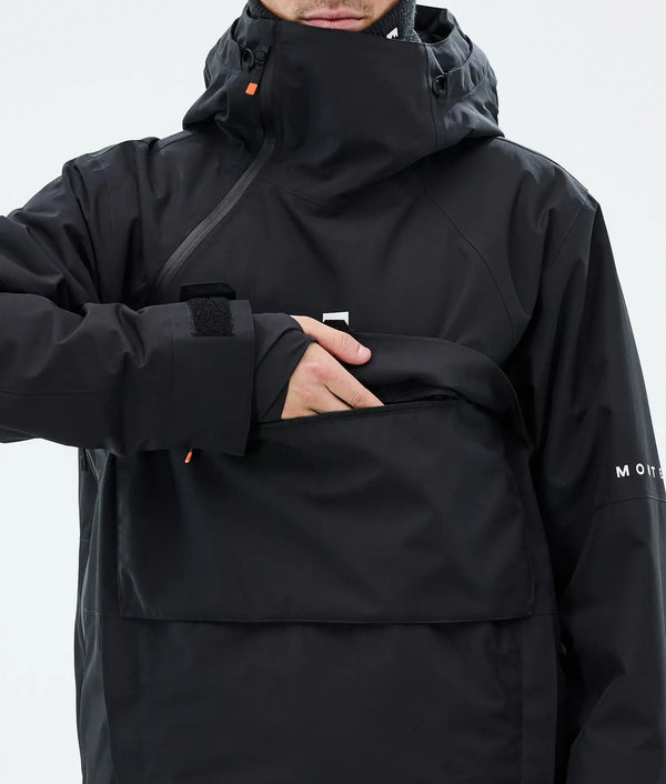 Dune Herren-Skijacke – Schwarz